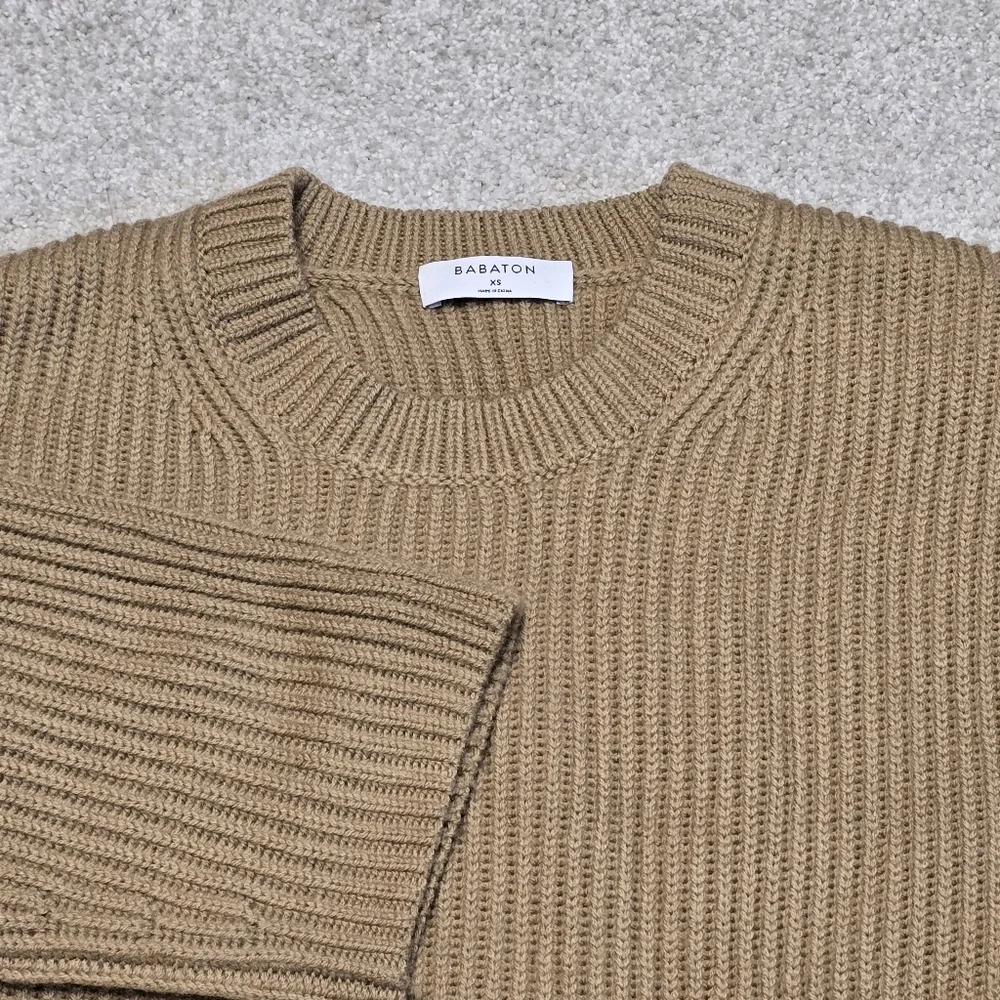 Aritzia‎ Babaton Oversized Chunky Merino Wool Sweaterford Sweater Women's Sz XS